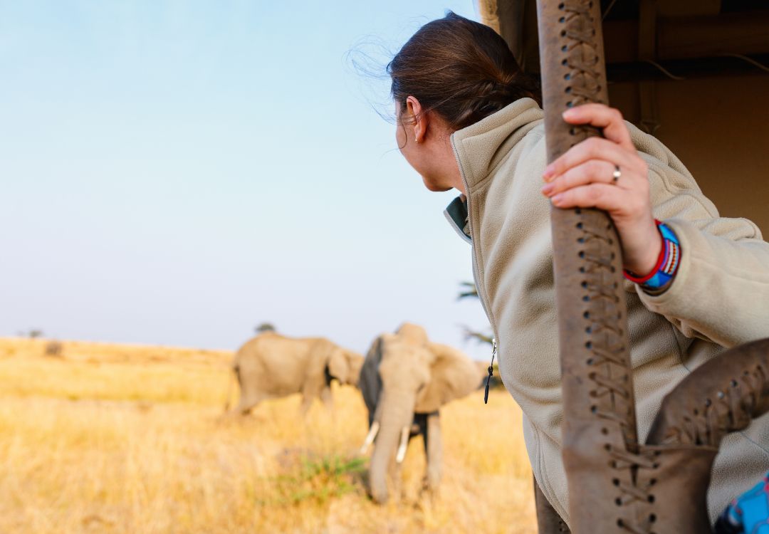 Women enjoying Tanzania Game Drive Experiences in the Serengeti
